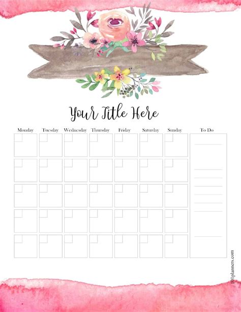 Image result for Free Edit Calendar Template