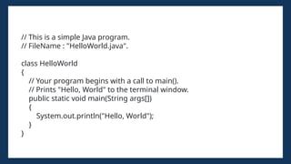 Javac HelloWorld Terminal Intej に対する画像結果