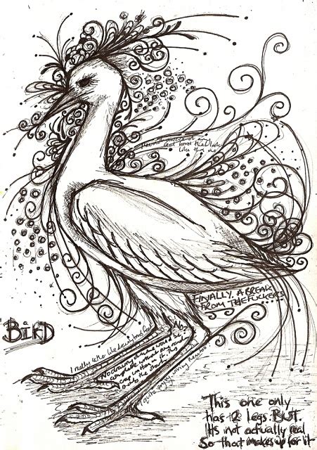 Image result for A Bird Mask Sketch