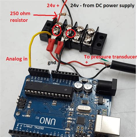 Toradh íomhá ar MA Input/Output Resistor Arduino