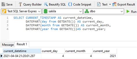 SQL Select Current-Year に対する画像結果
