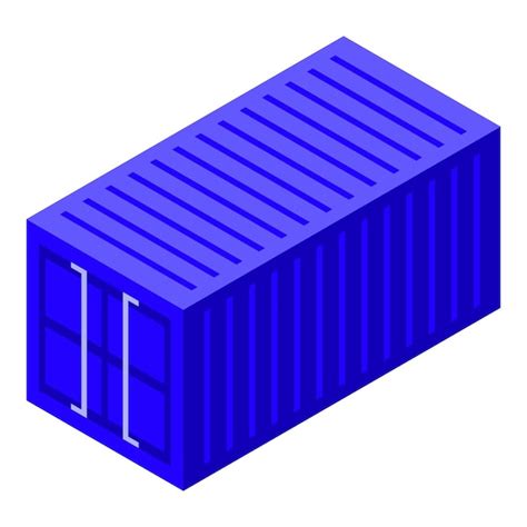 Image result for Realistic Image of the Blue Container Vector Image