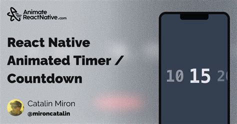 Image result for React Native Timer