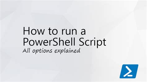 Image result for Run PowerShell Script From Command Line