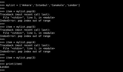 List Index Out of Range Python Pop に対する画像結果
