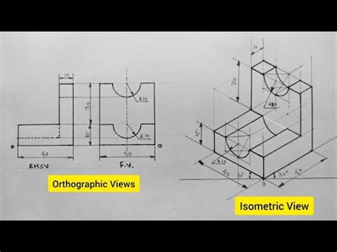 Image result for Engineering Graphics Isometric View