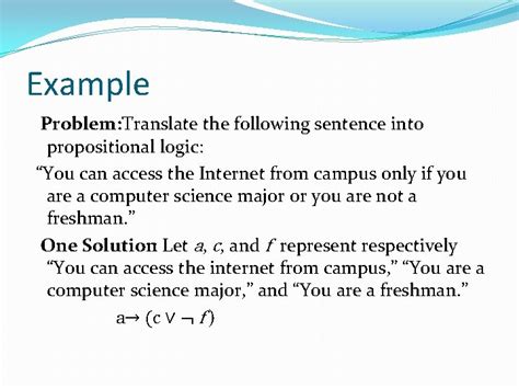 Image result for Applications of Propositional Logic
