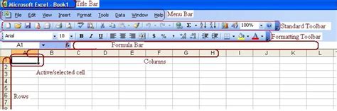 Toradh íomhá ar MS Excel 2003 Tutorial