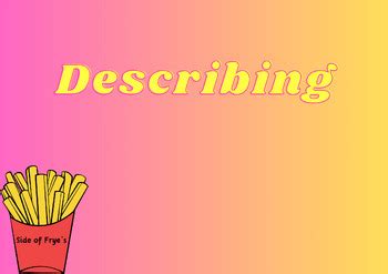 Image result for Describing Visual