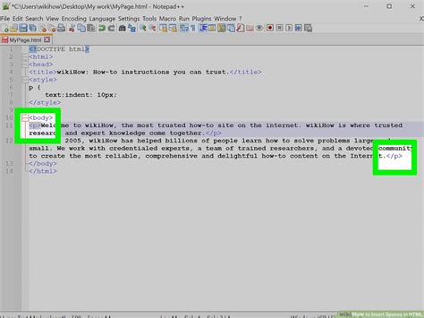 Image result for Where to Put Text in HTML
