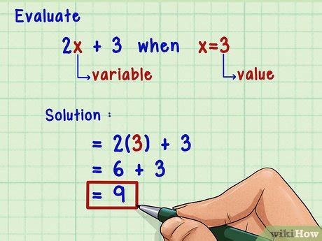 Image result for How to Evaluate Algebraic Expressions