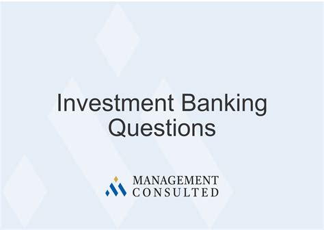 Investment Banking Interview Assignment に対する画像結果
