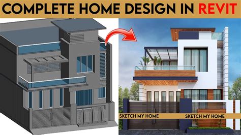 Image result for Complete Modern House Design Revit