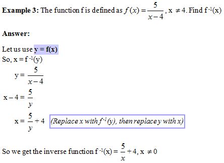 How to Do Inverse Functions에 대한 이미지 결과
