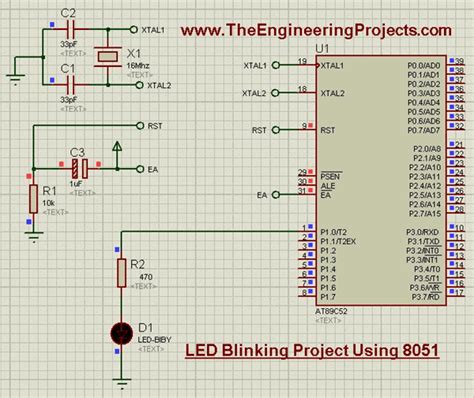 Image result for microcontroller projects with led
