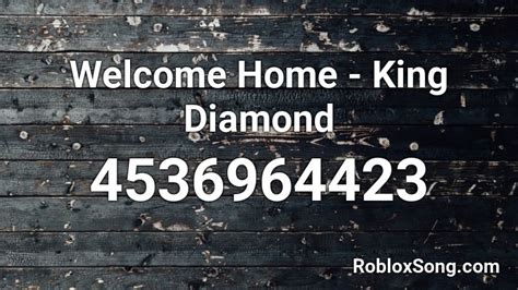 Résultat d’images pour Welcome Home Roblox ID