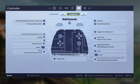 Nintendo Switch Pro Controller Layout Fortnite に対する画像結果