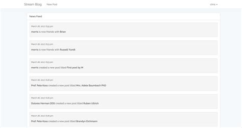 Toradh íomhá ar Social Network Code Laravel