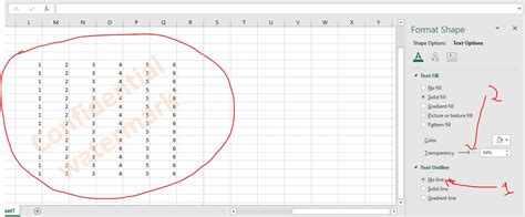 Toradh íomhá ar How to Create Watermark in Excel