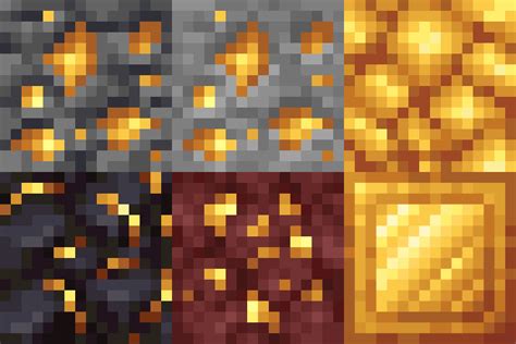 Afbeeldingsresultaten voor Minecraft Old Gold Block Texture
