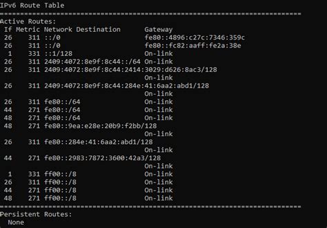 Image result for Route Table Windows