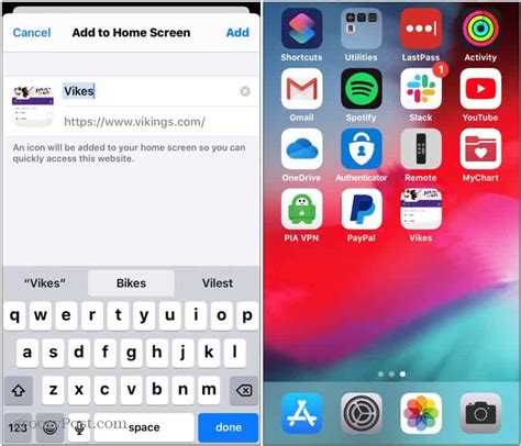 Toradh íomhá ar Keyboard Shortcut Home Screen iPad