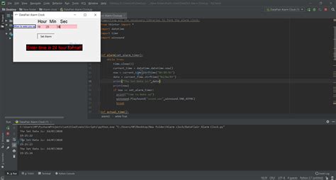 Image result for How to Create an Alarm in Python