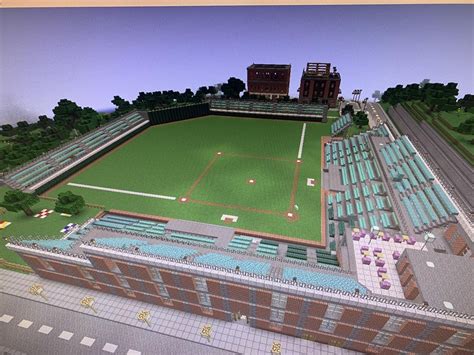 Image result for Minecraft Beta Baseball Stadium