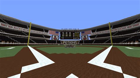 Image result for Minecraft Beta Baseball Stadium