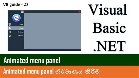 Afbeeldingsresultaten voor VB Menu Bar