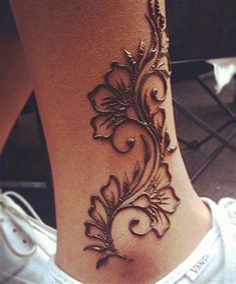 Image result for Ankle Henna Designs