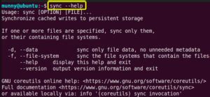 Toradh íomhá ar Db2sync Command Linux