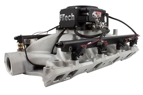 Fitech Fuel Injection Manifold SBC എന്നതിനുള്ള ഇമേജ് ഫലം