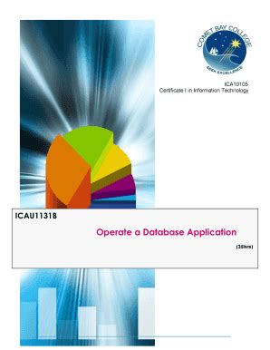 Image result for Operating a Database Application