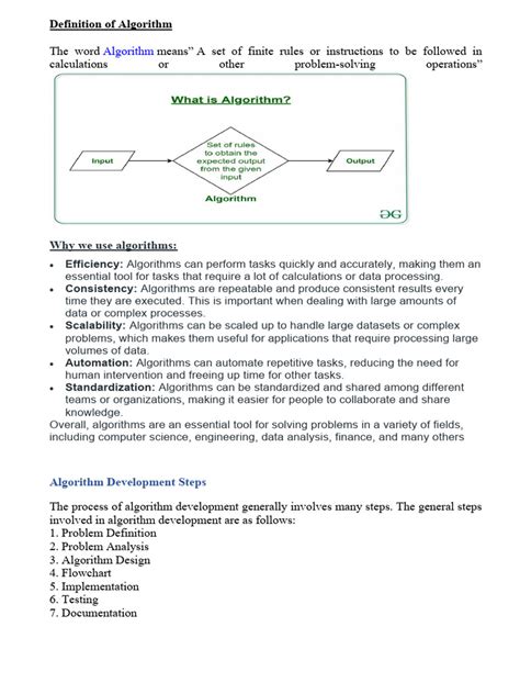 Toradh íomhá ar Algorithm Definition