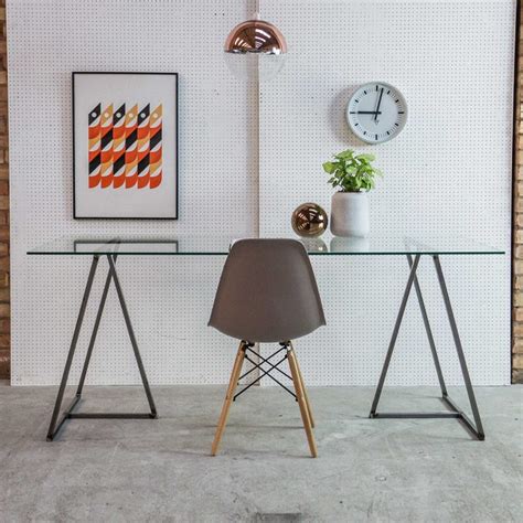 Image result for Glass LED Desk