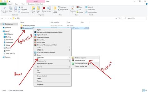 Toradh íomhá ar How to Set Password On Zip File