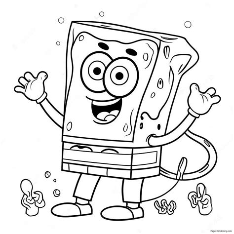 Image result for High Spongebob Coloring Pages