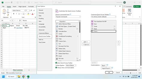 Toradh íomhá ar Insert Data in Excel