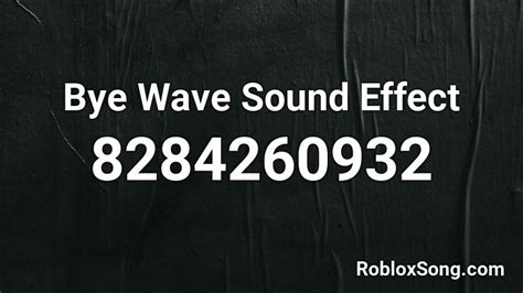 Image result for Roblox Wave Bye