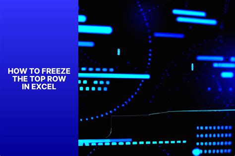 Image result for How to Freeze a Row in Excel When Scrolling