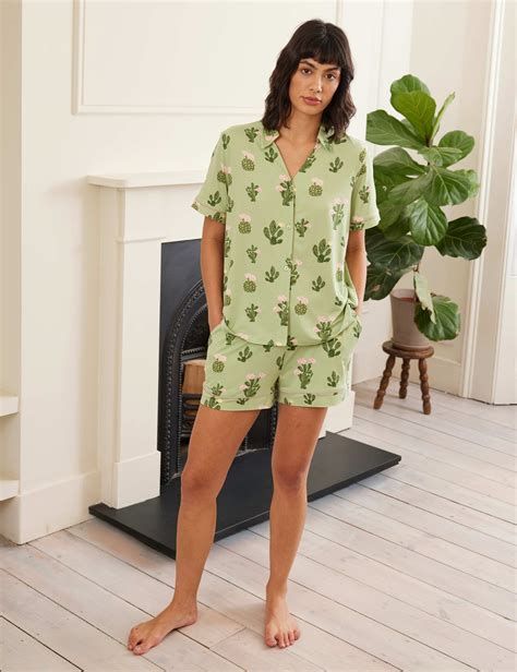 Image result for Green Floral Pyjamas