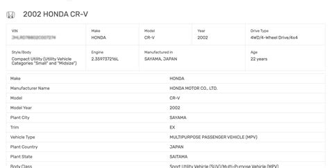 Toradh íomhá ar Hyundai VIN Decoder