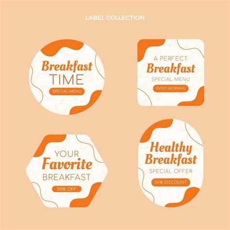 Printable Labels for Breakfast に対する画像結果