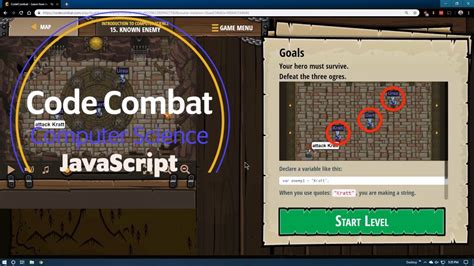 Image result for Codecombat Answer Key Level 16 Master of Names