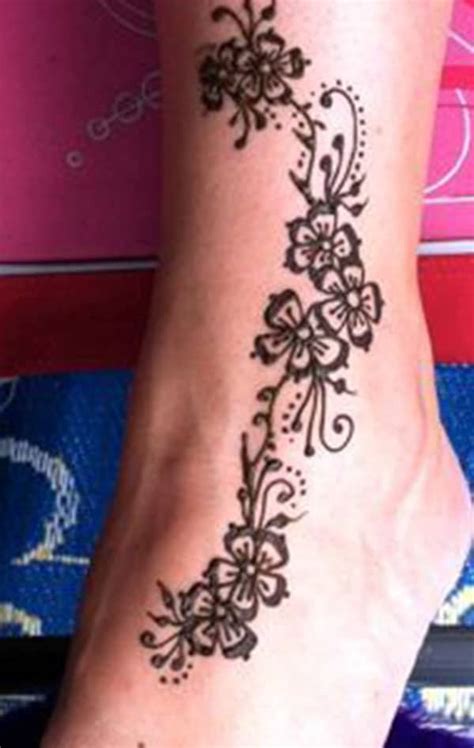 Image result for Ankle Henna Designs