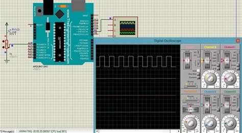 Toradh íomhá ar Arduino Uno Board PWM Generate
