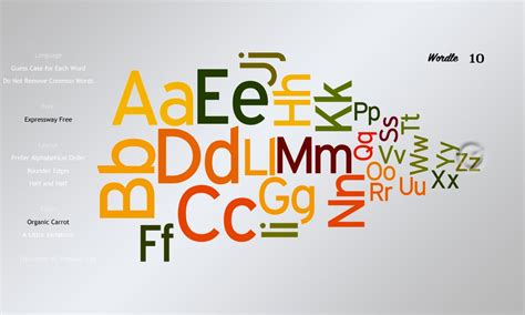 Wordle Font に対する画像結果