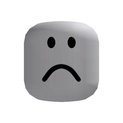 Image result for Sad Roblox Head