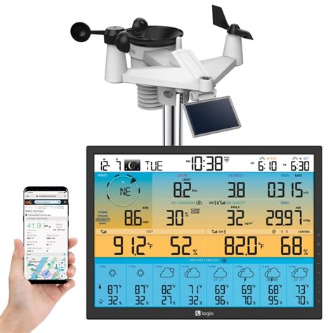 Image result for Solar Powered Weather Station